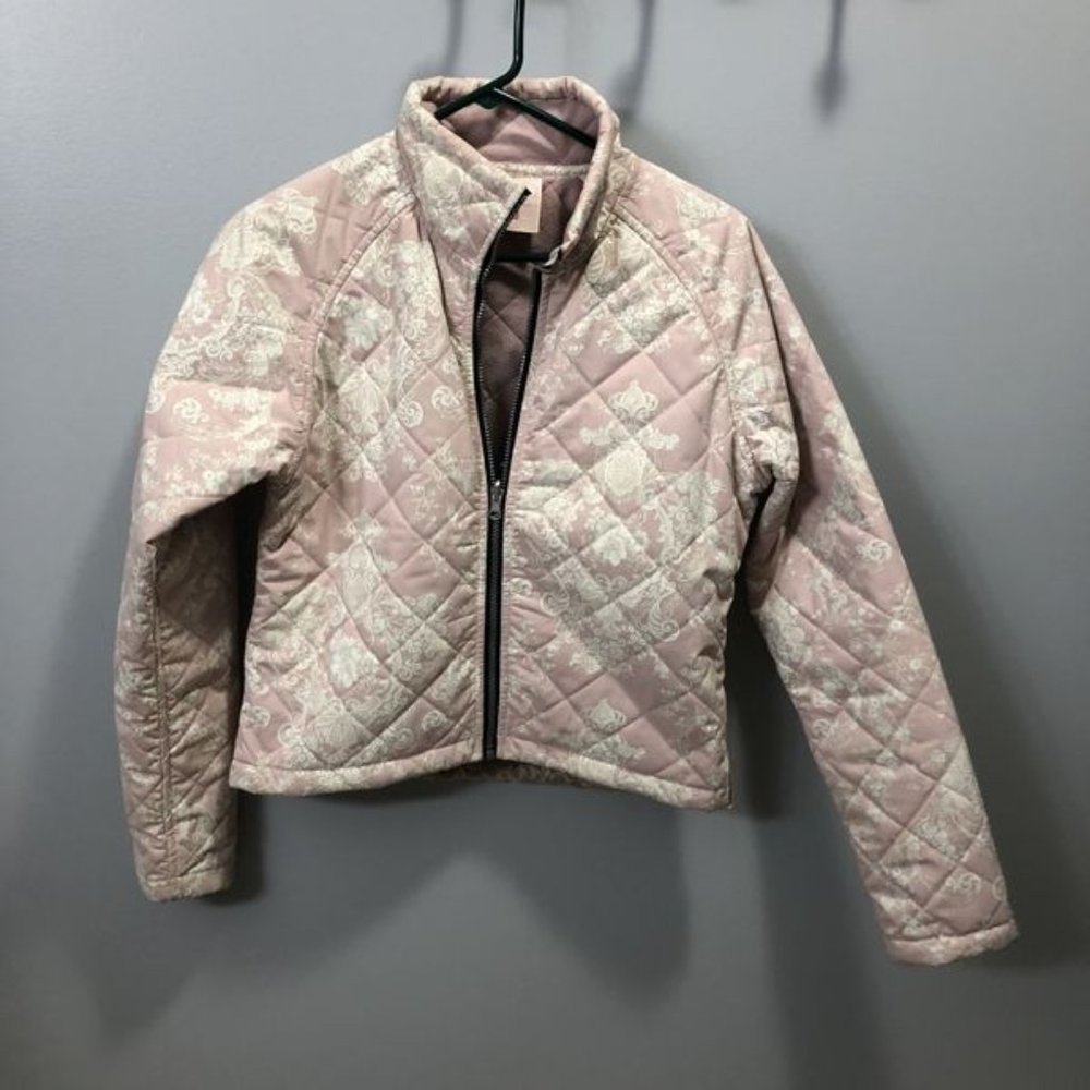 Pink and white Marker ski jacket size M